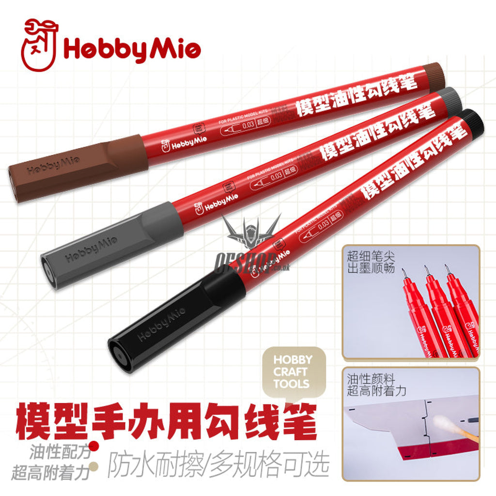 Hobbymio Extra Fine Tip For Panel Lining Marker Markers