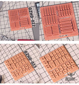 HobbyMio GZ Studio HD Series High-Definition Detail-Up 3D Print Model Kits Parts - Model Kits Accessories