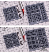 HobbyMio GZ Studio HD Series High-Definition Detail-Up 3D Print Model Kits Parts - Model Kits Accessories