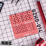 HobbyMio GZ Studio HD Series High-Definition Detail-Up 3D Print Model Kits Parts - HD14 - Model Kits Accessories