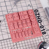 HobbyMio GZ Studio HD Series High-Definition Detail-Up 3D Print Model Kits Parts - HD18 - Model Kits Accessories