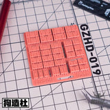 HobbyMio GZ Studio HD Series High-Definition Detail-Up 3D Print Model Kits Parts - HD19 - Model Kits Accessories