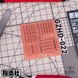 HobbyMio GZ Studio HD Series High-Definition Detail-Up 3D Print Model Kits Parts - HD22 - Model Kits Accessories