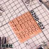 HobbyMio GZ Studio HD Series High-Definition Detail-Up 3D Print Model Kits Parts - HD23 - Model Kits Accessories