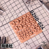 HobbyMio GZ Studio HD Series High-Definition Detail-Up 3D Print Model Kits Parts - HD24 - Model Kits Accessories