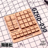 HobbyMio GZ Studio HD Series High-Definition Detail-Up 3D Print Model Kits Parts - HD30 - Model Kits Accessories