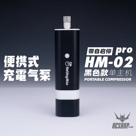 Hobbymio Hm-02 Pro Portable Air Compressor Pro Black