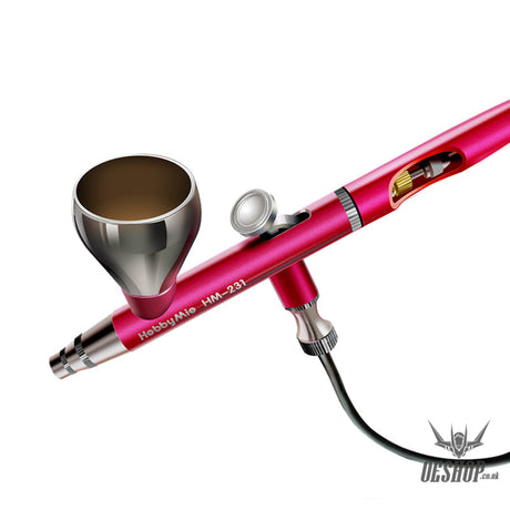 Hobbymio Hm-231 Lightweight And High Precision Airbrush 0.3Mm Caliber