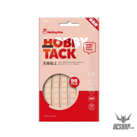 Hobbymio Hobby Tack Re-Usable Adhesive (96 Pcs) -Skin Color