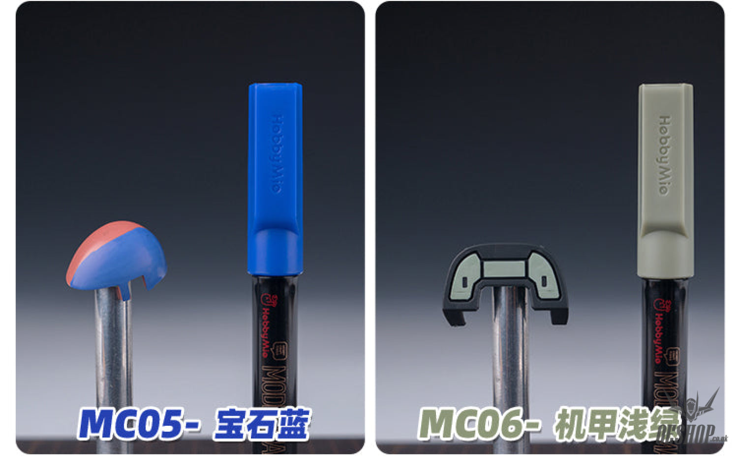 HobbyMio MC01-MC08 Water Paint Color Model Pen Marker Markers