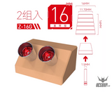 HobbyMio Metal Upgrade Thruster Nozzle Series For Custom Builds - Straight Tube Thruster Nozzle Z-16G