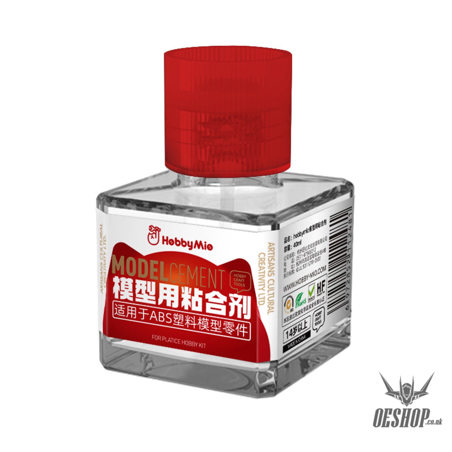 Hobbymio Model Cement Suitable For Abs Plastic Model Parts (40Ml) Standard Type Mounting Putty