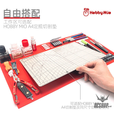 Hobbymio Multifunctional Silicone Cutting Pad Masking