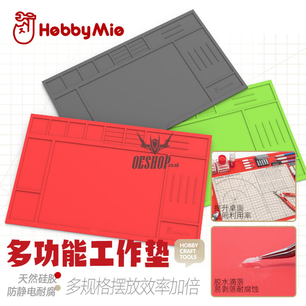 Hobbymio Multifunctional Silicone Cutting Pad Masking