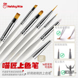 Hobbymio Pastel Paint Brush For Scale Model Modeler Craft Tools Weathering Hobby Accessory Coloring