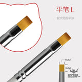 Hobbymio Pastel Paint Brush For Scale Model Modeler Craft Tools Weathering Hobby Accessory Coloring