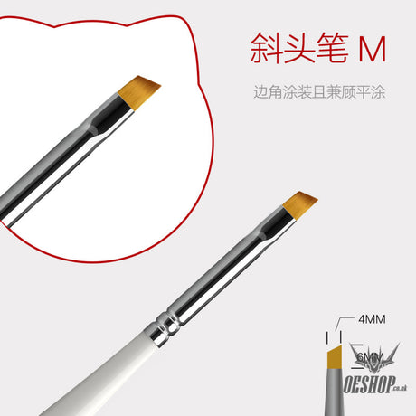 Hobbymio Pastel Paint Brush For Scale Model Modeler Craft Tools Weathering Hobby Accessory Coloring