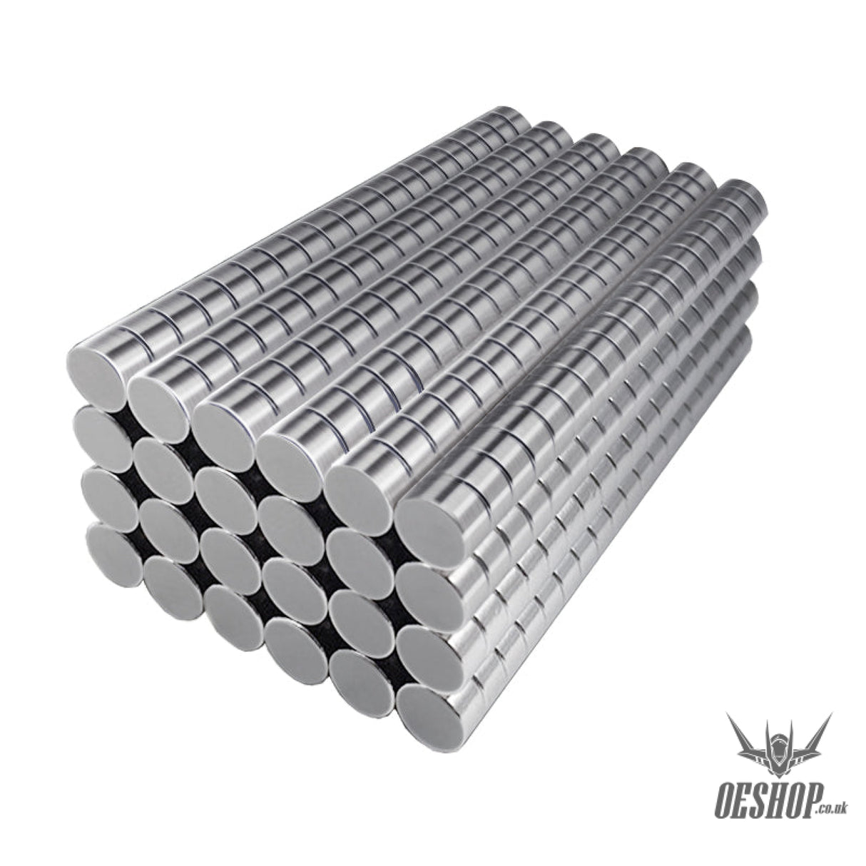 Hobbymio Pile Driving Strong Magnet Magnetic Nickel Plating Super Bright (10Pcs)