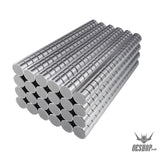 Hobbymio Pile Driving Strong Magnet Magnetic Nickel Plating Super Bright (10Pcs)