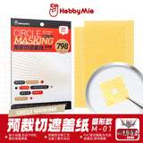 HobbyMio Pre-cut Masking Sheet M-01 (Round Version) Masking