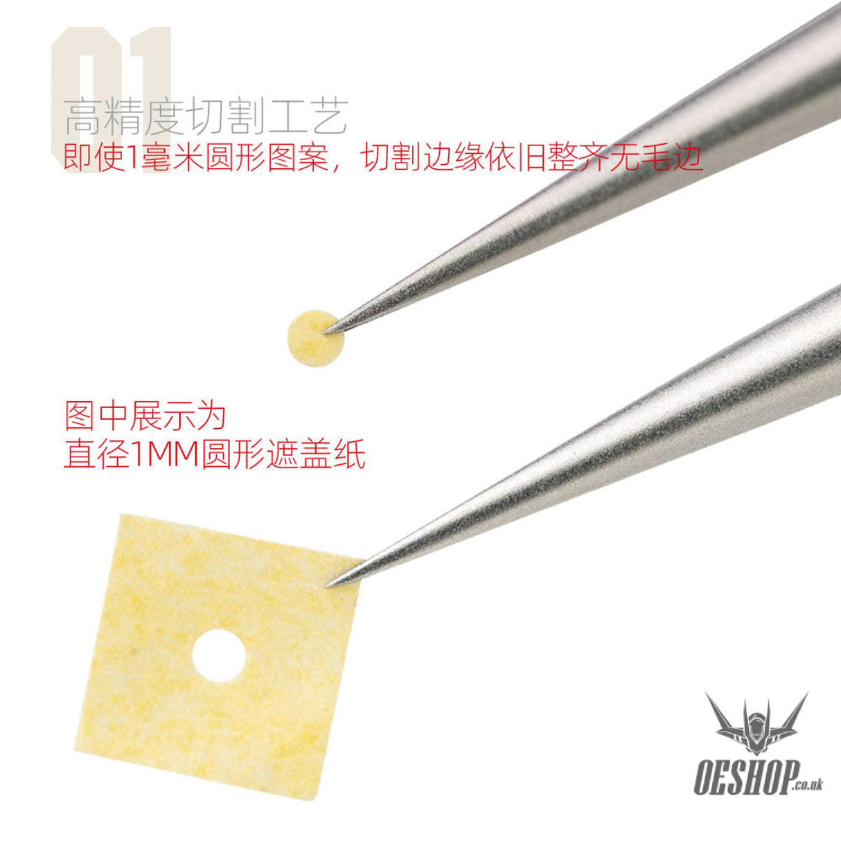 HobbyMio Pre-cut Masking Sheet M-01 (Round Version) Masking