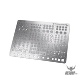 Hobbymio Sk001-Sk003 At001-At003 Etching Parts Detail Decoration Masking