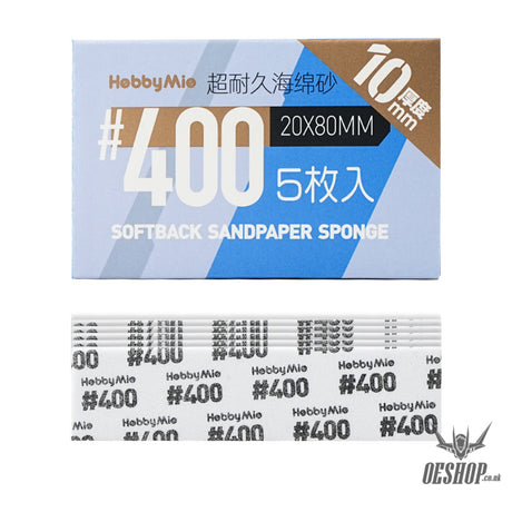 HobbyMio Softback Sandpaper Sponge 10MM #400