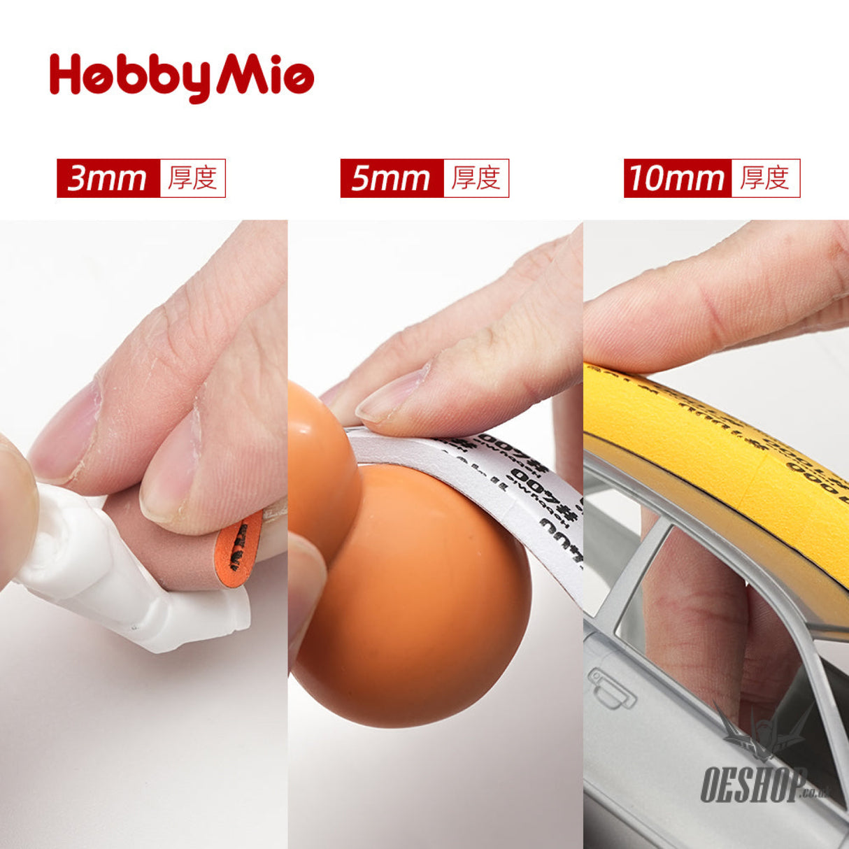 HobbyMio Softback Sandpaper Sponge