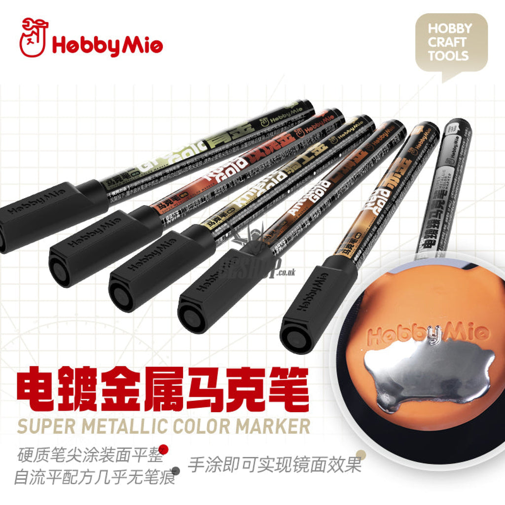 Hobbymio Super Metallic Marker Markers