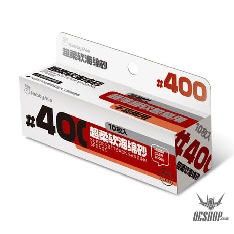 Hobbymio Super Softback Sanding Sponge 3Mm(10Pcs) #400