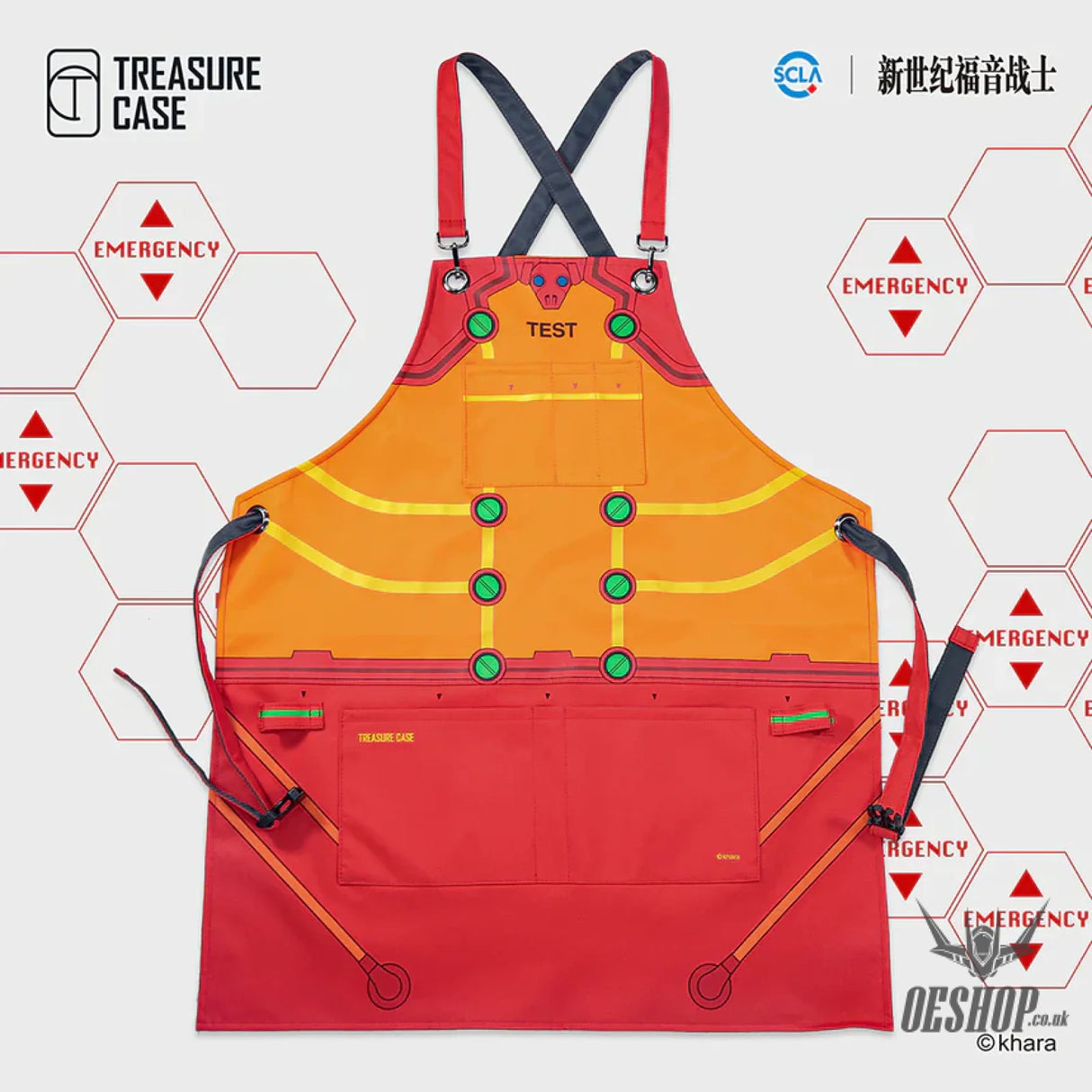 HobbyMio TREASURE CASE Co-branded Work Apron Asuka Unit 2 Aprons