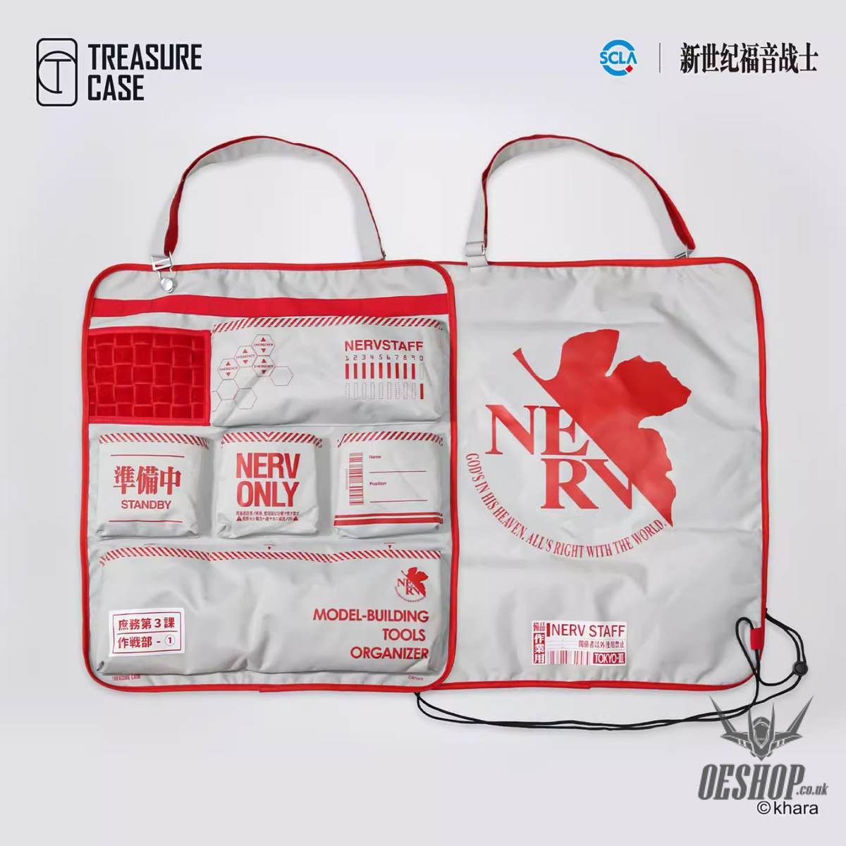 Hobbymio Treasure Case Eva Toolkit Organizer Bag