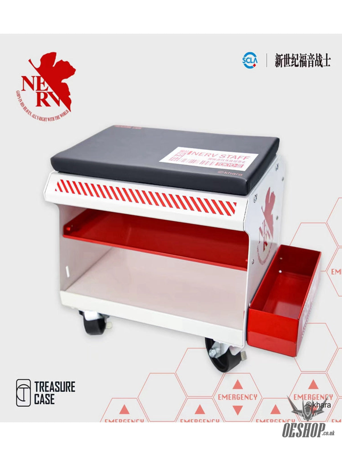 Hobbymio Treasure Case Eva Nerv Only Tool Cart
