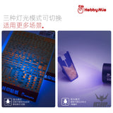 Hobbymio Uv Decals Fluorescent Ultraviolet Flashlight ( Usb Charging)