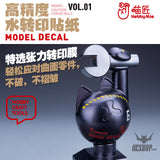 Hobbymio Vol.01 Model Decals Generic Pattern With Uv Options