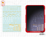 Hobbymio Vol.10 Model Decals Universal For Scale 1/100 & 1/144 Gundam With Uv Options
