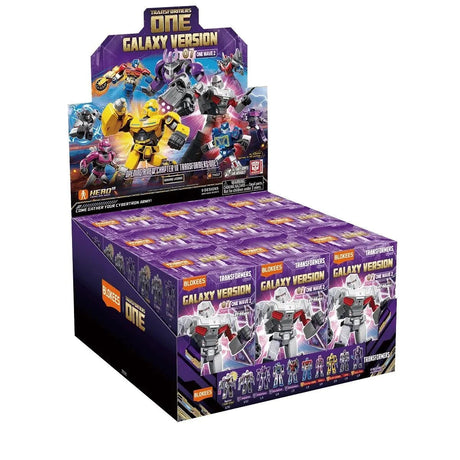 Blokees Transformers Galaxy Version 07 One Wave 2 Action Figure Model Kit Blind Box
