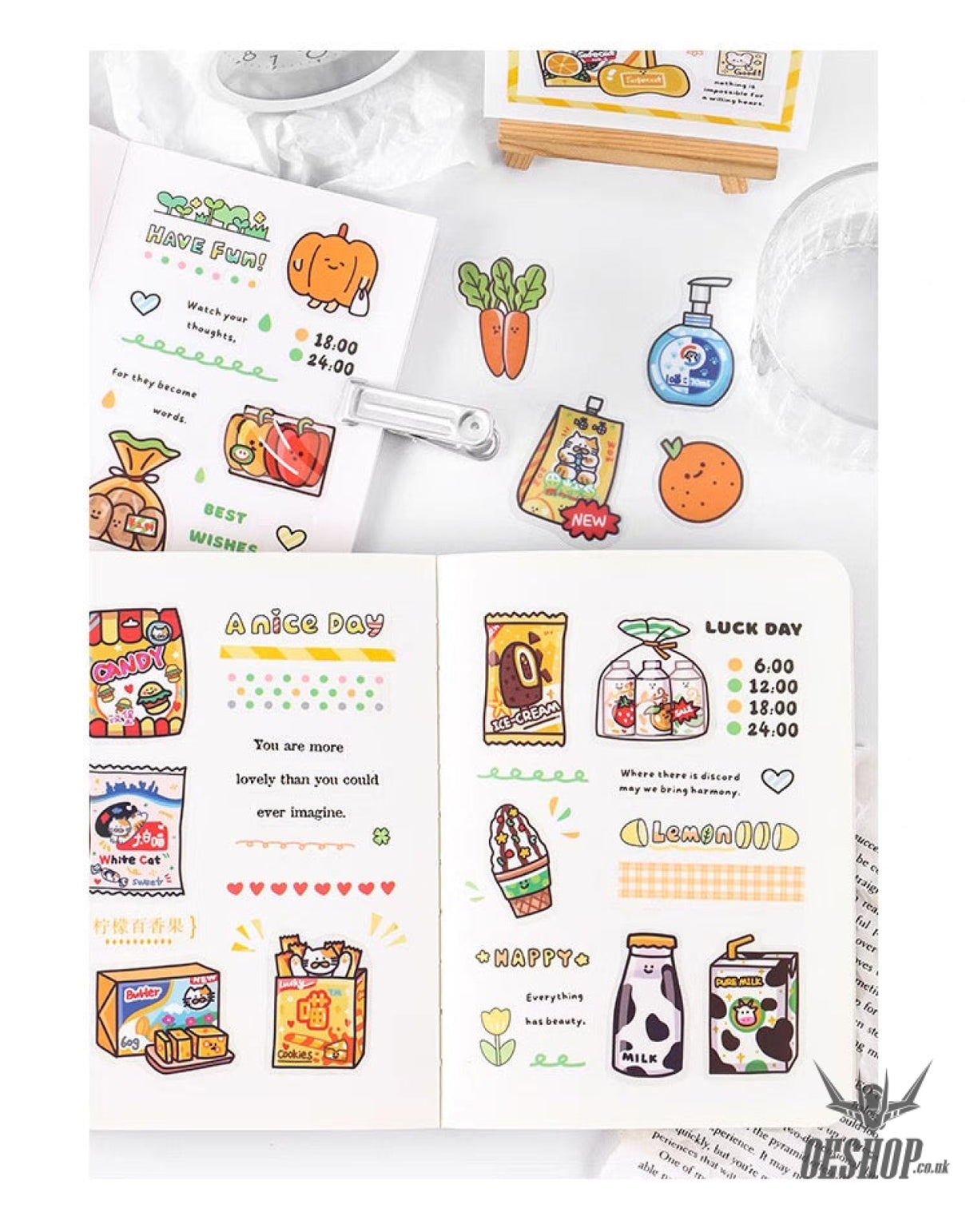 Infeel.Me 24/7 Mini Mart Stickers (40 pieces) Sticker