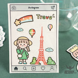 Infeel.Me A Beautiful Day Stickers (40 pieces) Sticker