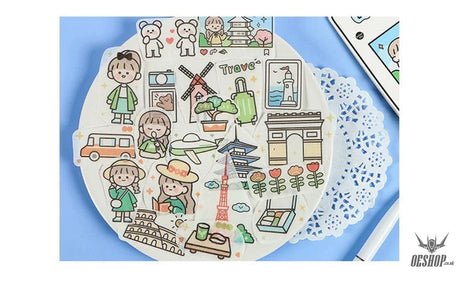 Infeel.Me A Beautiful Day Stickers (40 pieces) Sticker