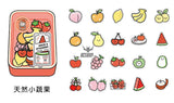 Infeel.Me Share the deliciousness with you Stickers (40 pieces) Natural Fruits (Delicious)(40 pieces) Sticker
