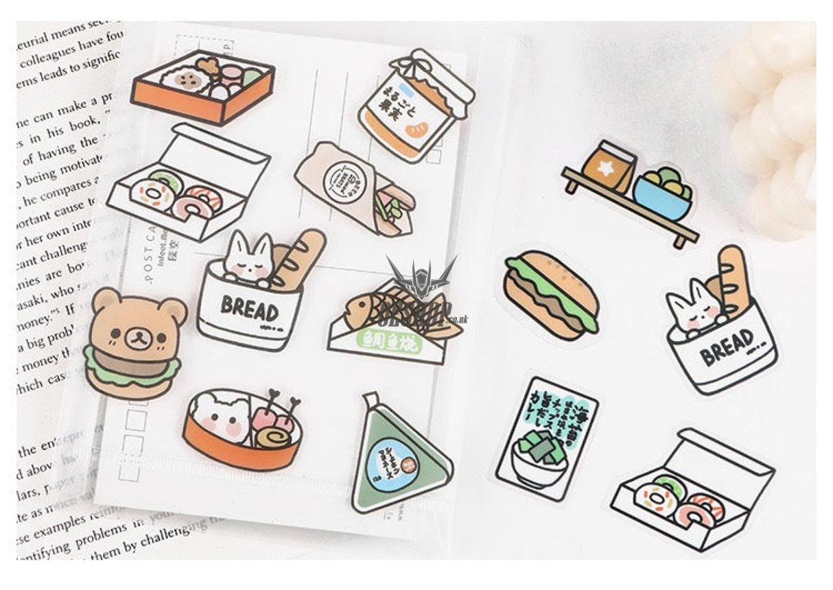 Infeel.Me Share the deliciousness with you Stickers (40 pieces) Sticker