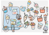 Infeel.Me Share the deliciousness with you Stickers (40 pieces) Sticker