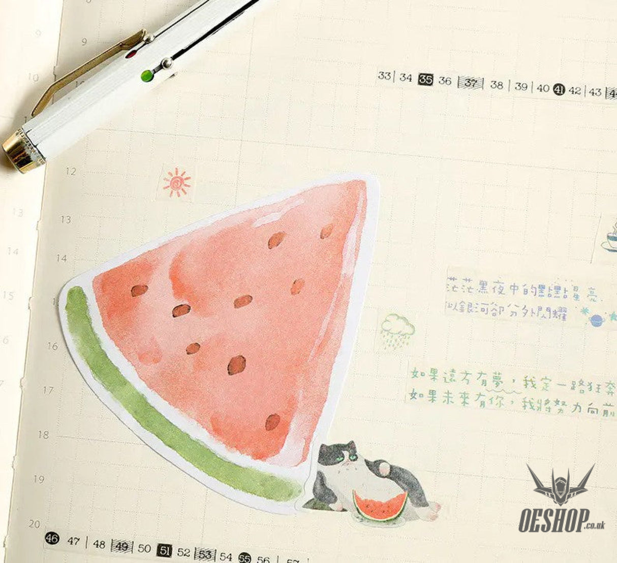 Infeel.Me Sticky Notes Fruit Basket Set Of 4 OEShop 3.99 OEShop
