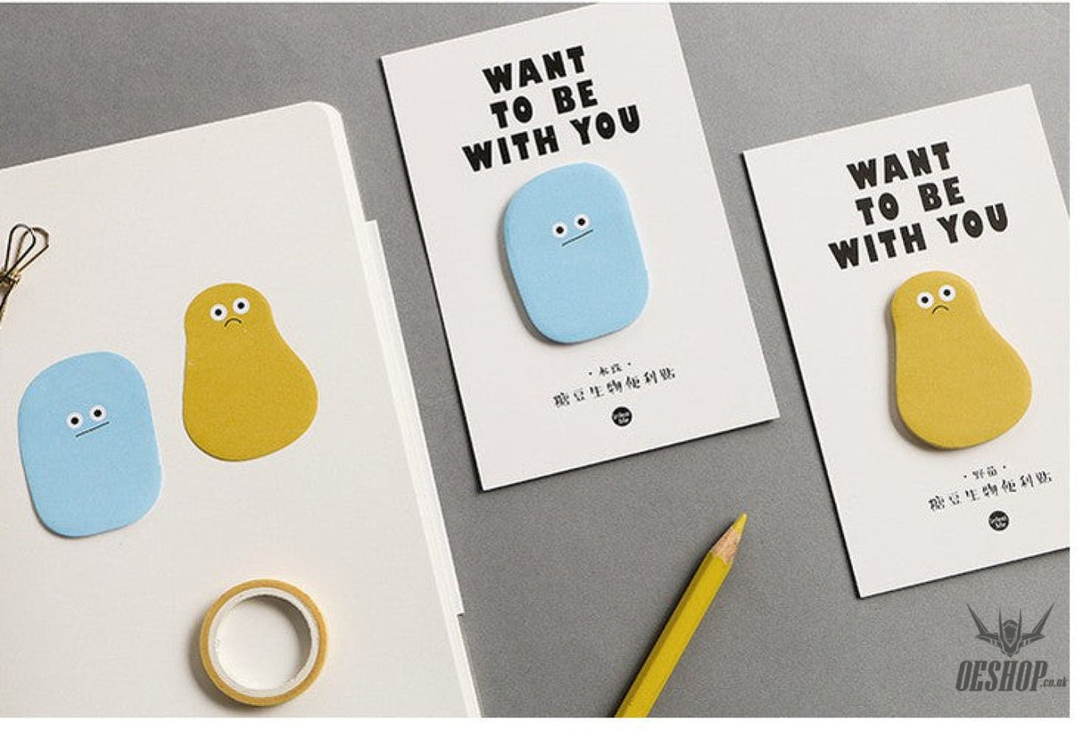 Infeel.Me Sticky Notes Jelly Beans Biological Series Set Of 6 OEShop 5.99 OEShop