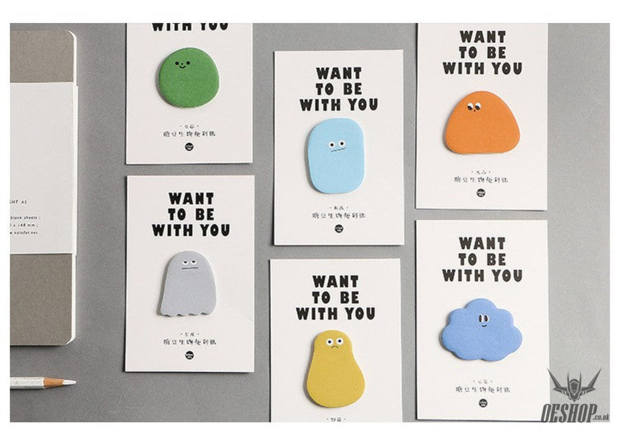 Infeel.Me Sticky Notes Jelly Beans Biological Series Set Of 6 OEShop 5.99 OEShop