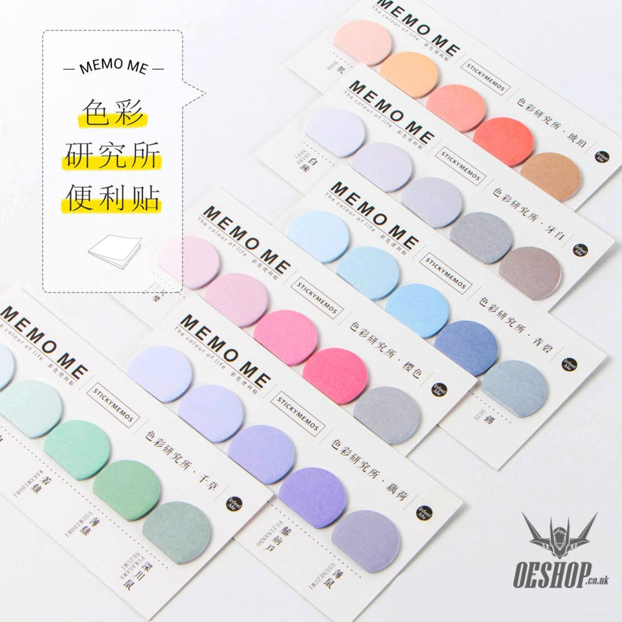 Infeel Me Sticky Notes The colour of life Mini Set of 6 OEShop 5.99 OEShop