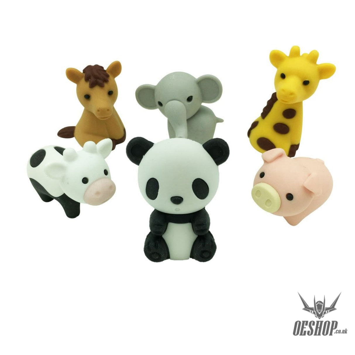 IWAKO Erasers  Animal Assort Single Erasaer Iwako 0.99 OEShop