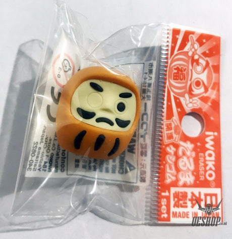 IWAKO Erasers  Good Luck Daruma 7 Types   Assort Single Erasaer Iwako 0.99 OEShop