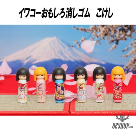 IWAKO Erasers Kokeshi Assort Single Erasaer Iwako 0.99 OEShop